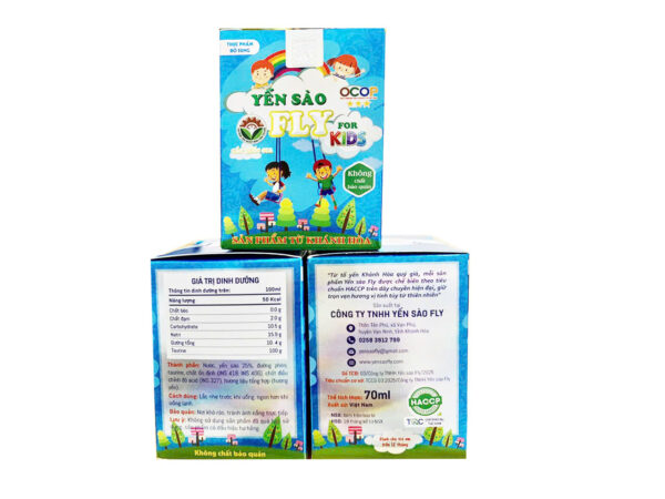 Yến sào Fly For Kids (lọ)