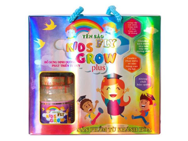 Yến sào Fly Kids Grow Plus lốc (6 lọ)