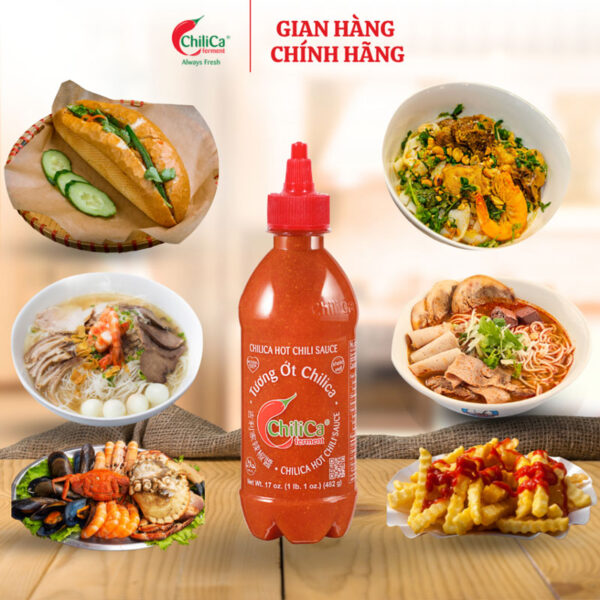 Tương Ớt ChiliCa 482g - Lên Men Tự Nhiên